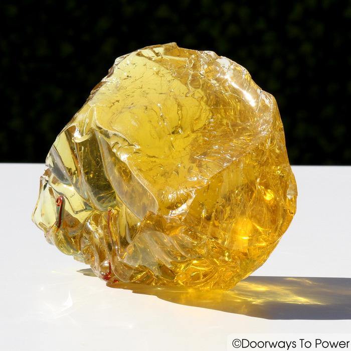 Solaris Andara Crystal Altar Stone Light Coded 'Galactic Sun'