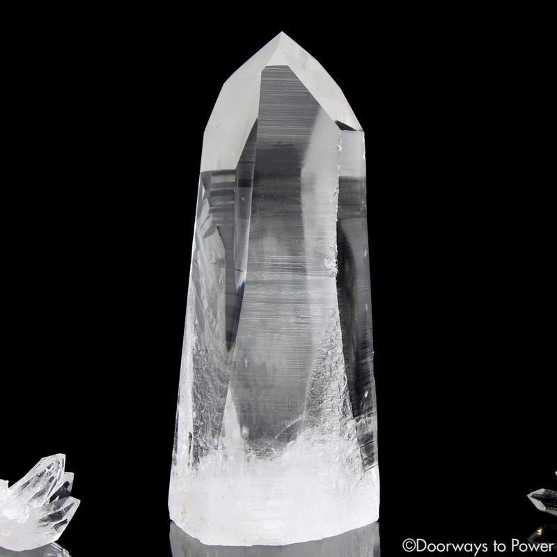 Lemurian Lightbrary Quartz Crystal 'ERA of LIGHT' 8.5" Collectors Quality