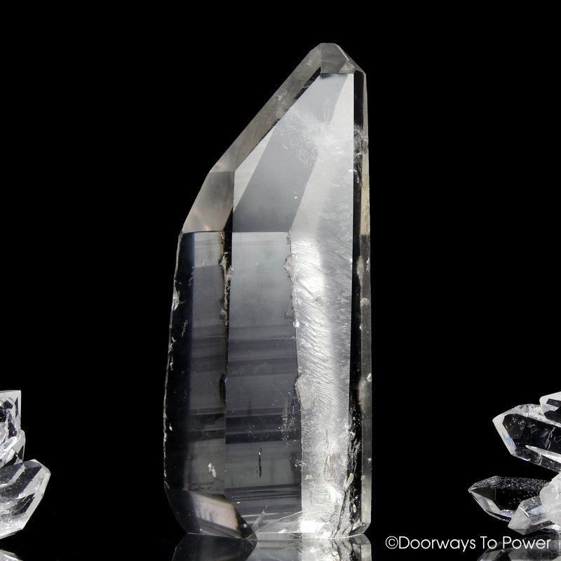 Lemurian Light Seed Quartz Isis Crystal Record Keeper Point