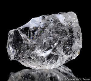 Satyaloka Clear Azeztulite Quartz Synergy 12 Crystal 