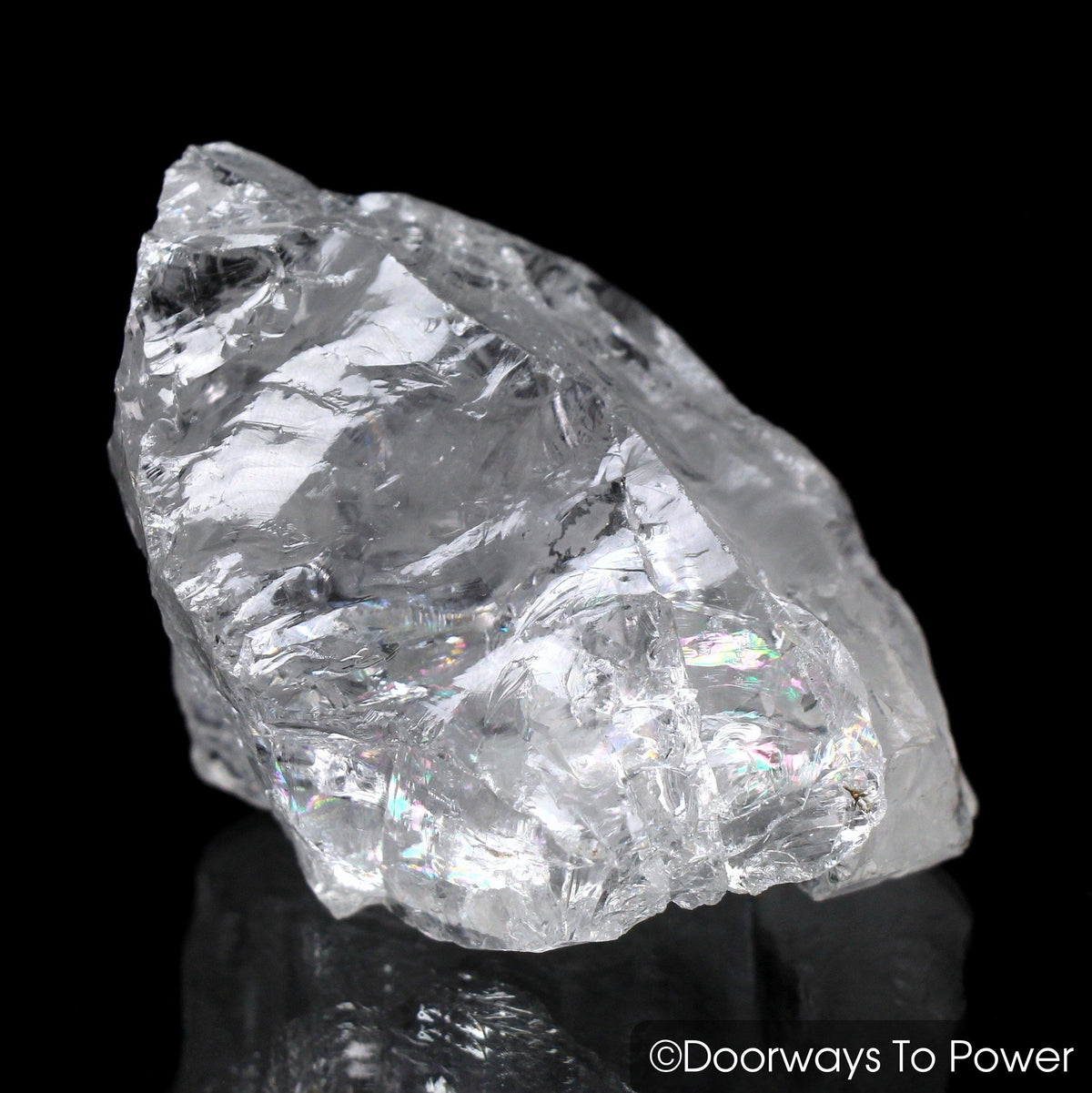 Satyaloka Azeztulite Twin Crystal Synergy 12 Stone w/ Record Keeper + Rainbows