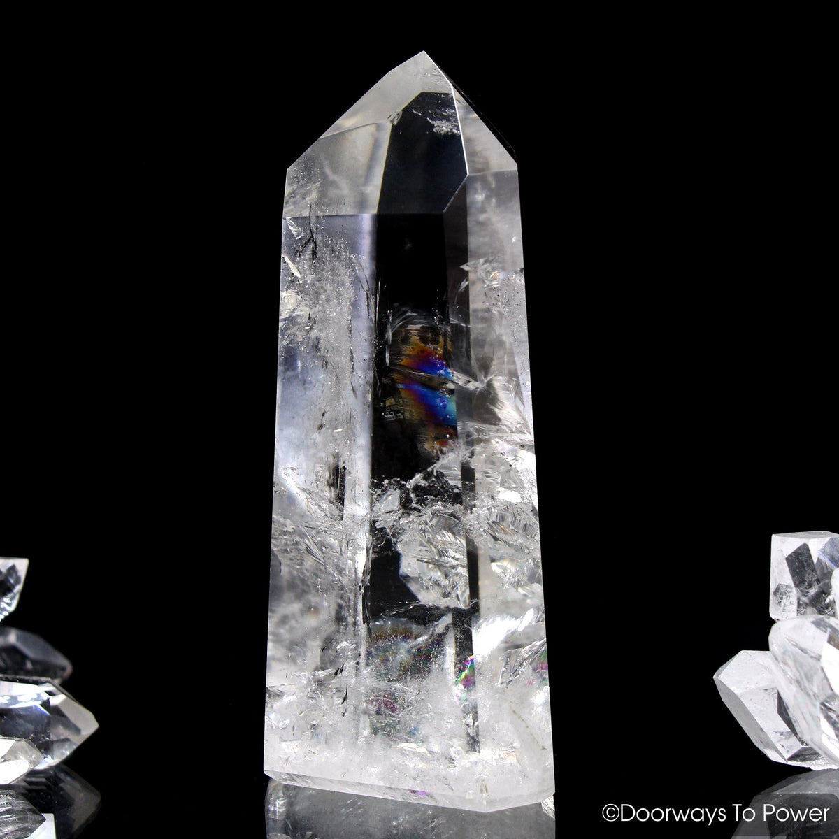 John of God Crystal Rainbow Quartz 