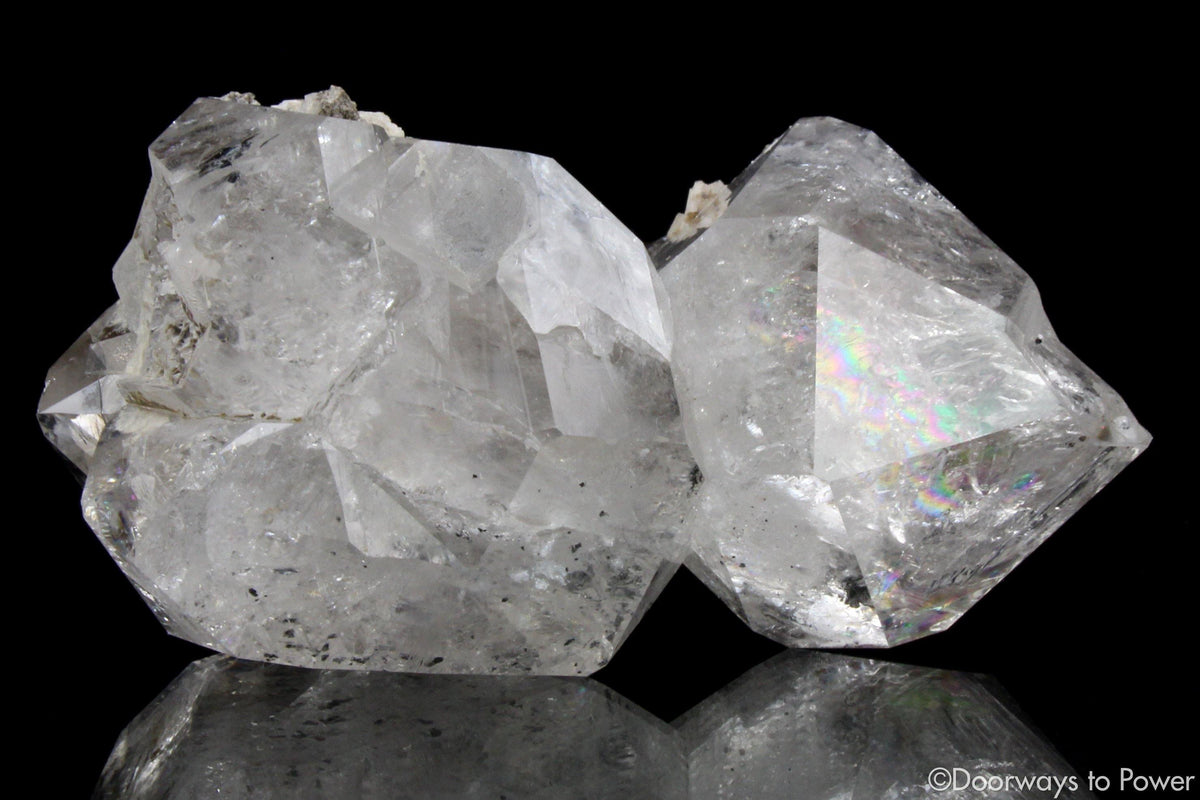 Herkimer Diamond Double Terminated Twin Crystal 
