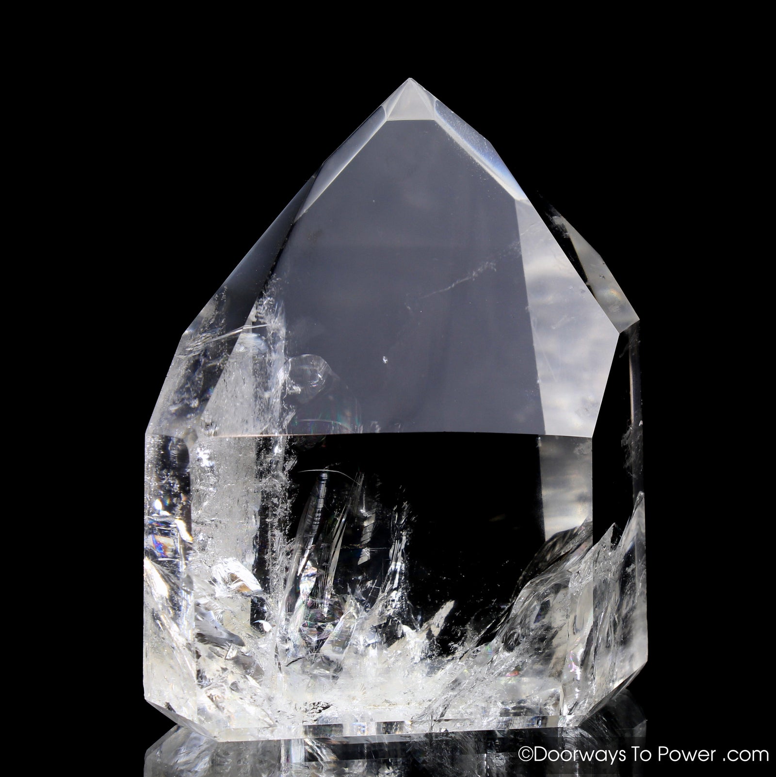 John of God Crystal w/ Rainbows Sacred Goddess 'Manifest Spirit'