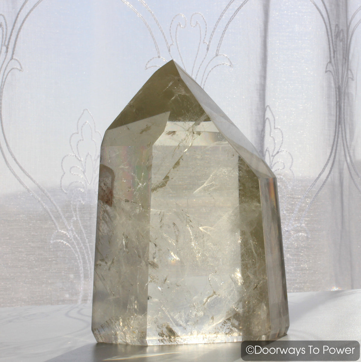 John of God Crystal Point Citrine Master Crystal & Abundance Stone