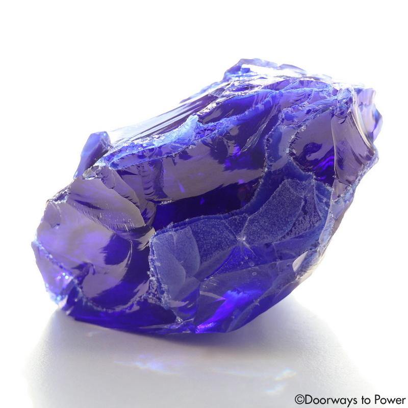 Tanzanite Fire Oracle Eye Monatomic Andara Crystal Pod