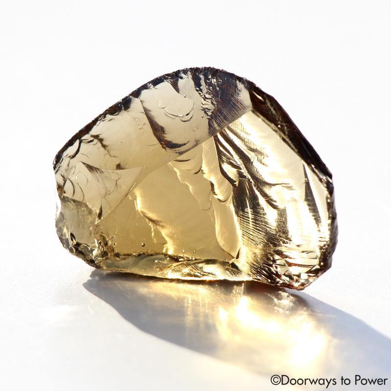 Celestial Gold Monatomic Andara Crystal 'Grand Shift'