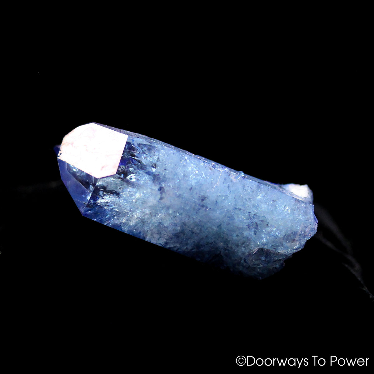 Tanzine Aura Quartz Tantric Twin Crystal
