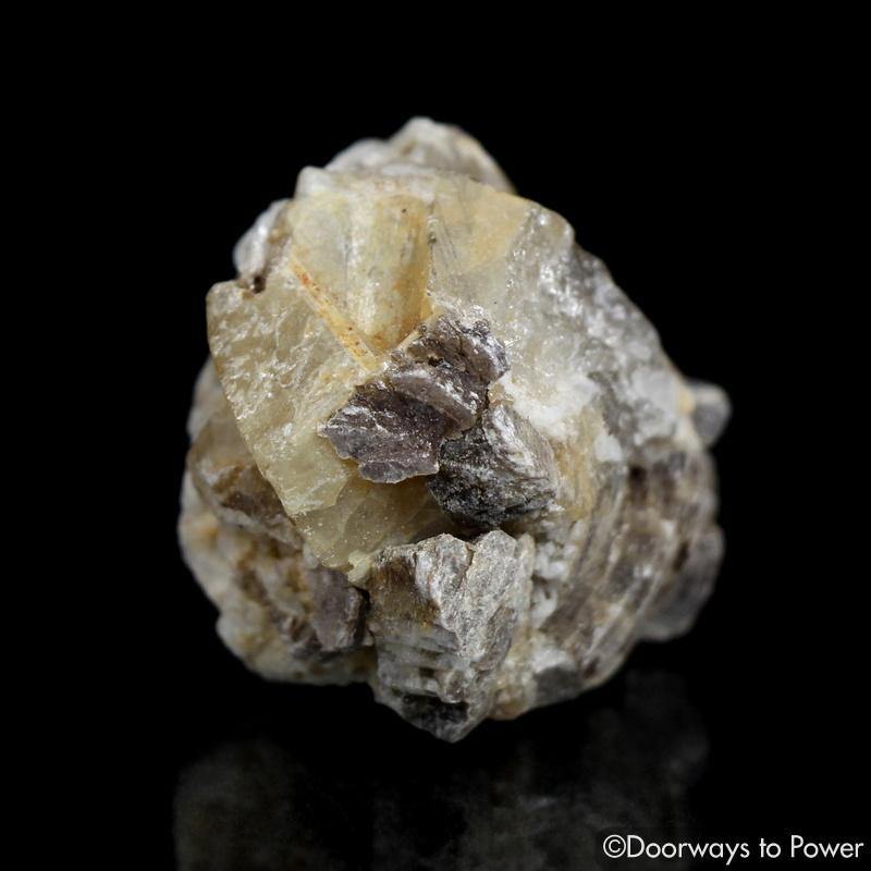  Golden Herderite Crystal Synergy 12 Stones