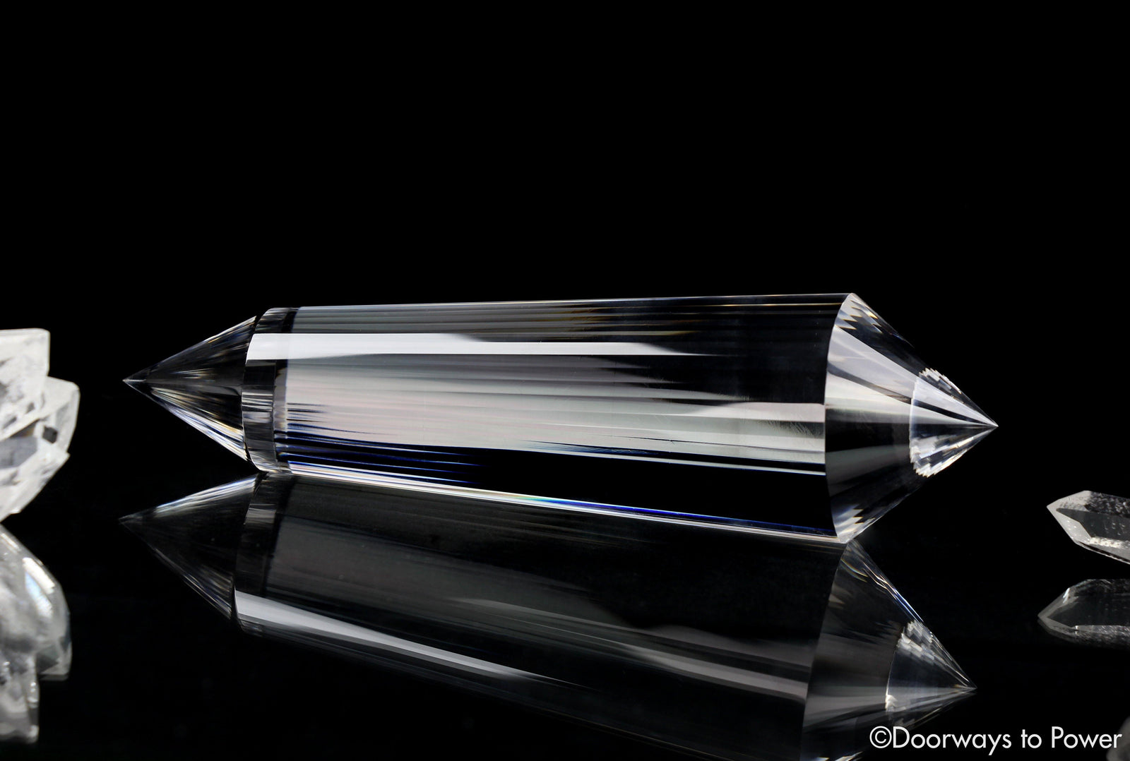 Vogel 44 Sided Healing Crystal Wand 'The Builder'