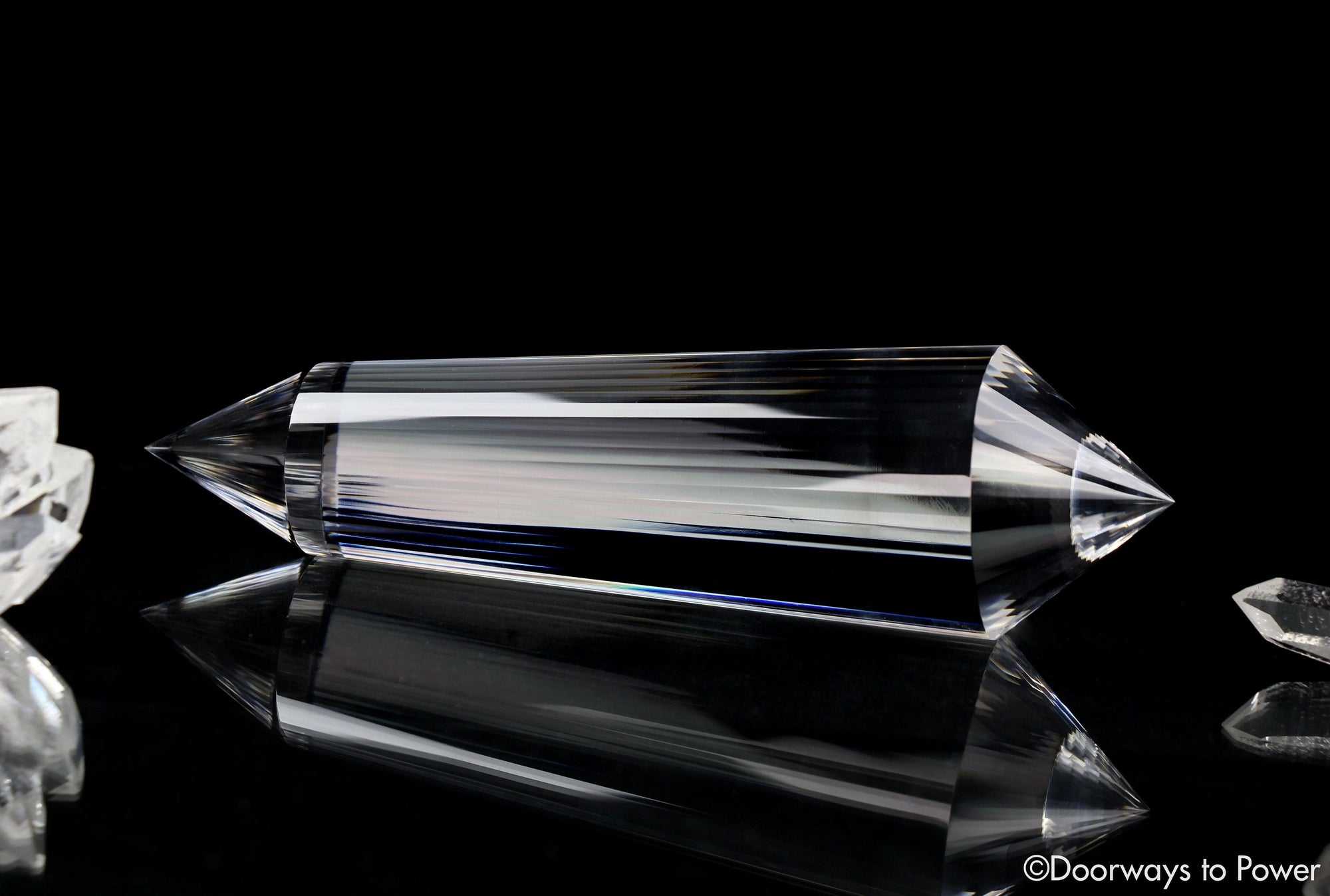 Vogel 44 Sided Healing Crystal Wand 'The Builder'