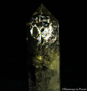 John of God Phantom Quartz Crystal Point
