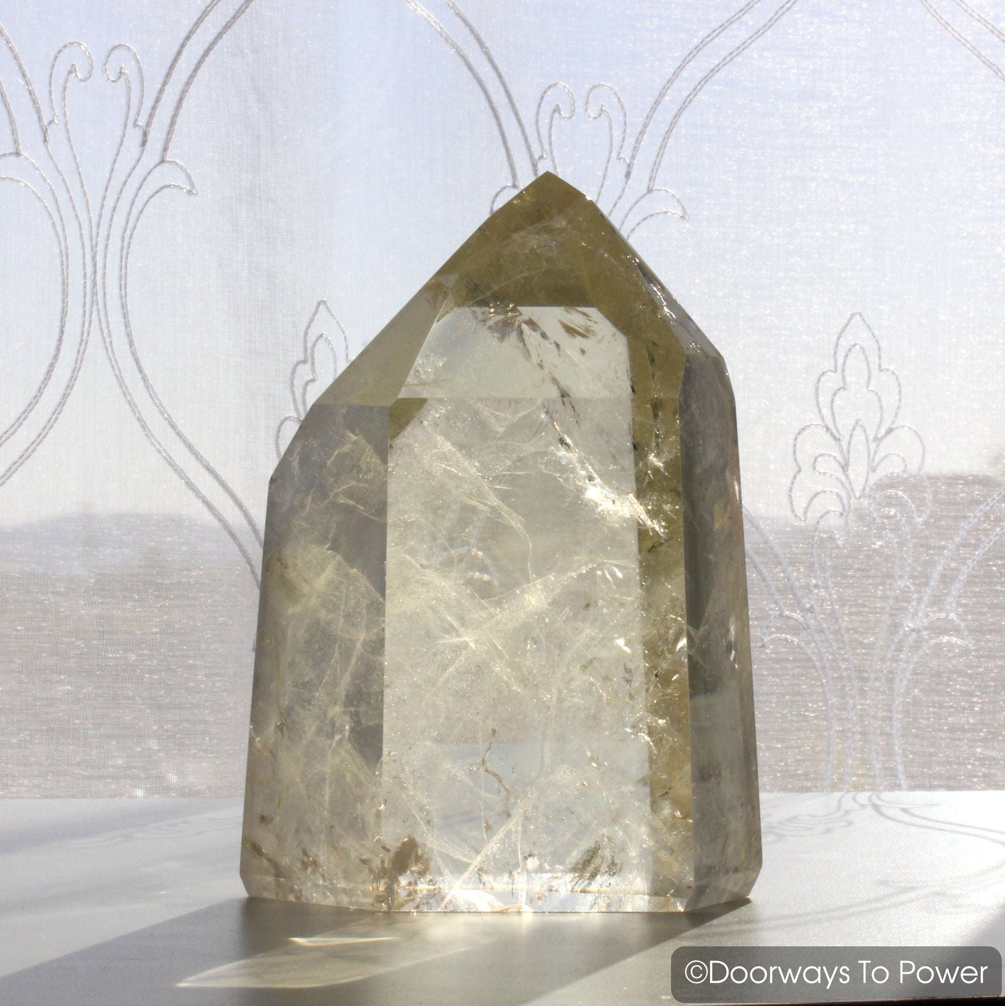 John of God Crystal Point Citrine Master Crystal & Abundance Stone