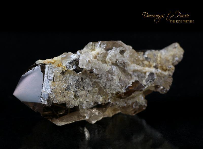 Golden Harmonics Spirit Paths Quartz Crystal 