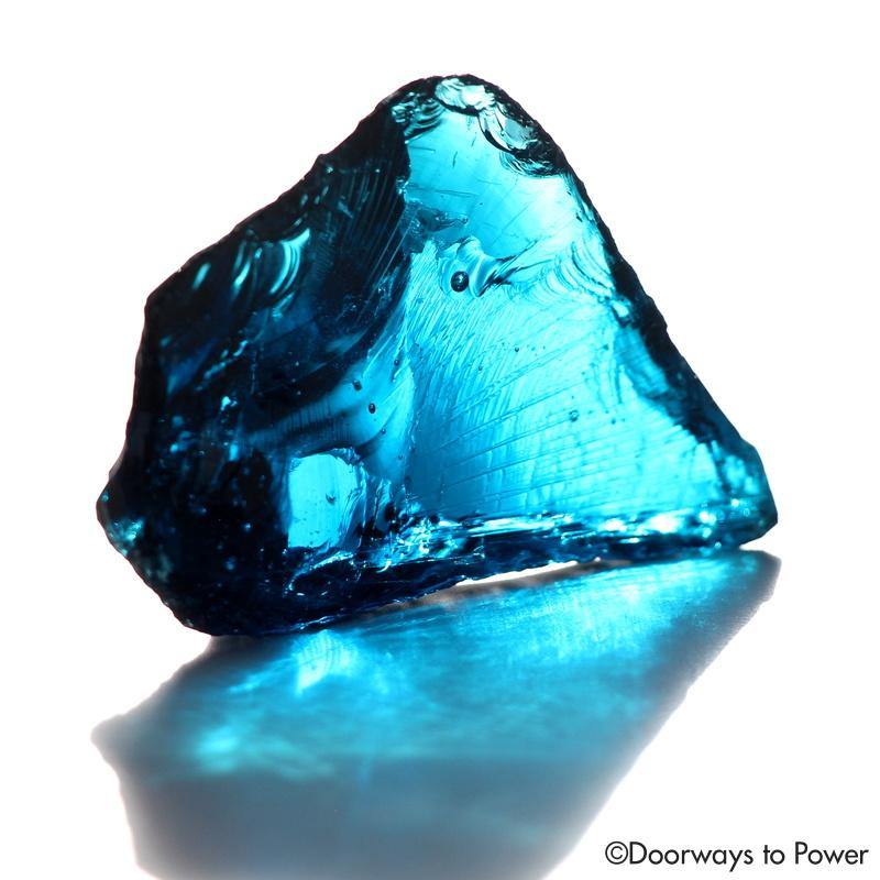 Electric Blue Atlantean Monatomic Andara Crystal 'Pleiadian Emissaries of the Light'