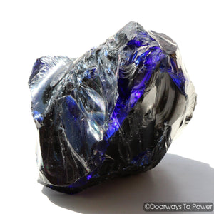 Tanzanite Fire Monatomic Andara Crystal 'Galactic Re Calibration' Pod