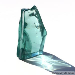 Aqua Lemuria Crystal Altar Stone Rare XL