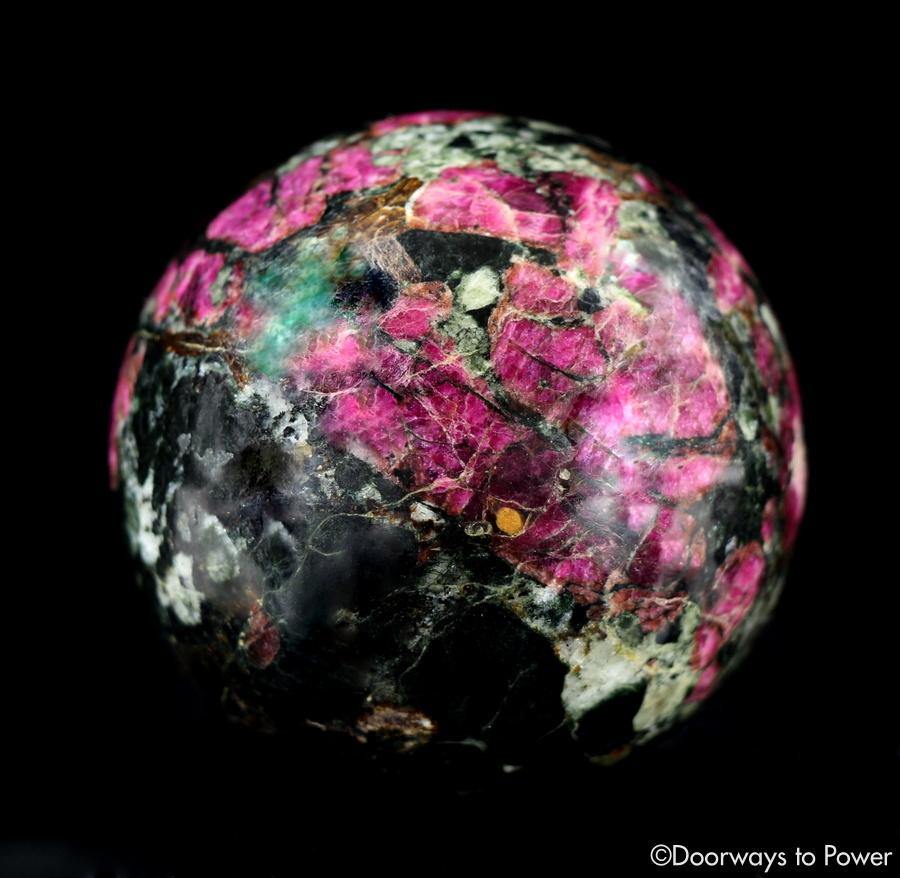 Eudialyte Aegirine Crystal Sphere 'Higher Love'