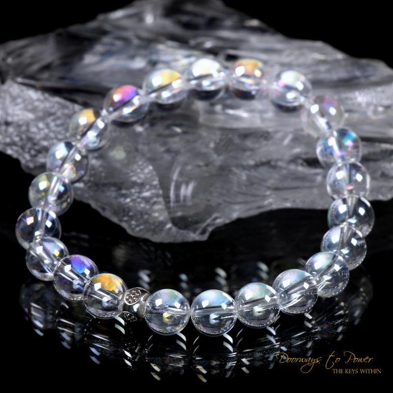 Light Language Bracelet Angel Aura Quartz