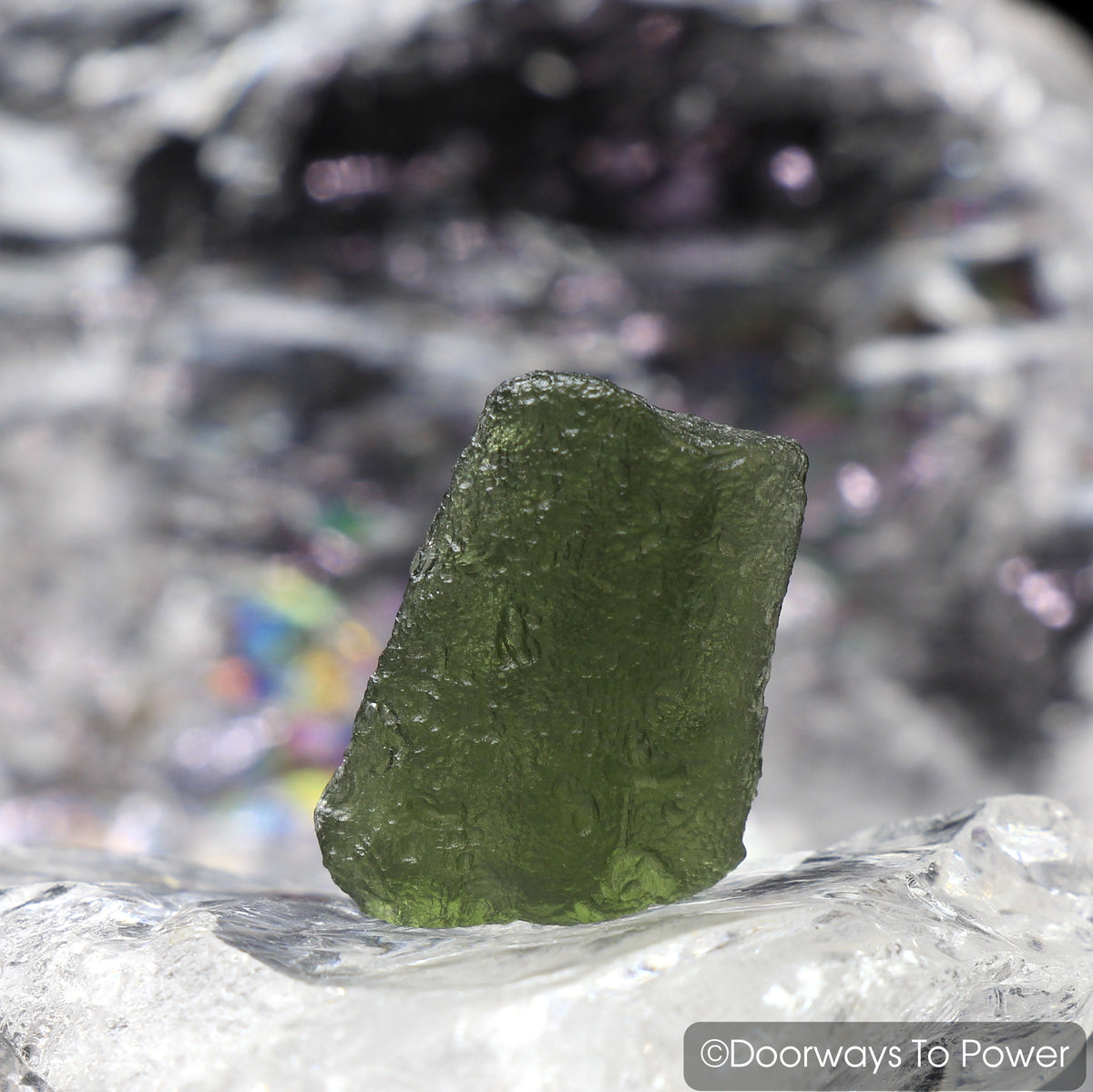 Moldavite Tektite & Synergy 12 Stone