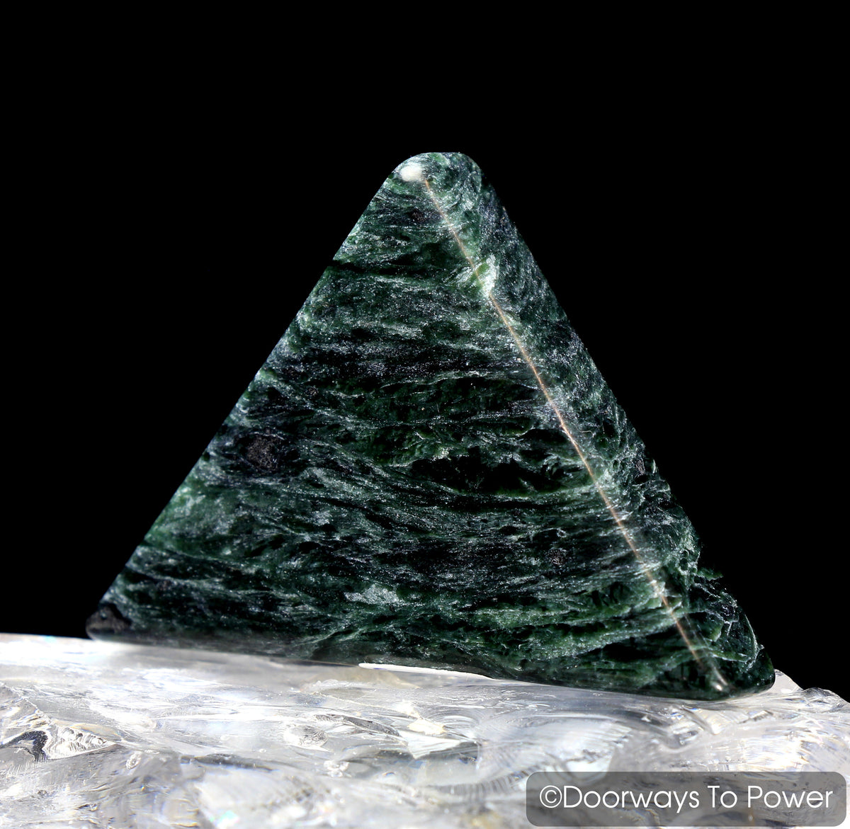Heartenite 'Awakened Heart' Triangle Crystal