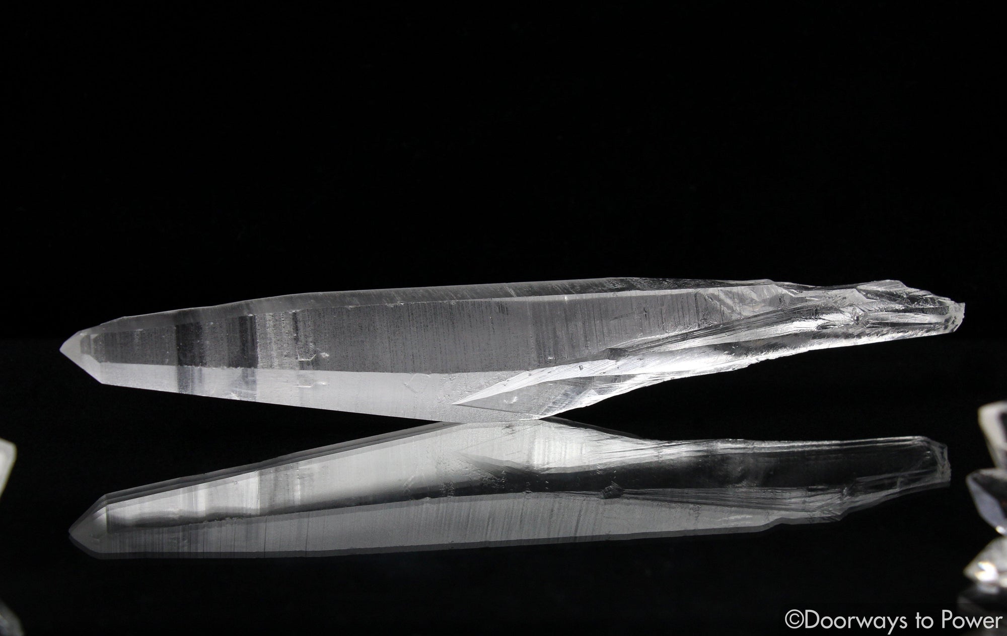 Lemurian Quartz Crystal Laser Wand