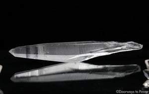 Lemurian Quartz Dow Crystal Laser Wand w/ Record Keepers 'Sword of Light'