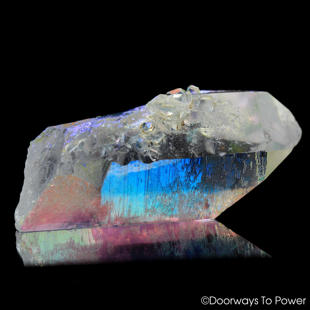 Angel Aura Lemurian Seed Quartz Pleiadian Starbrary Record Keeper Crystal