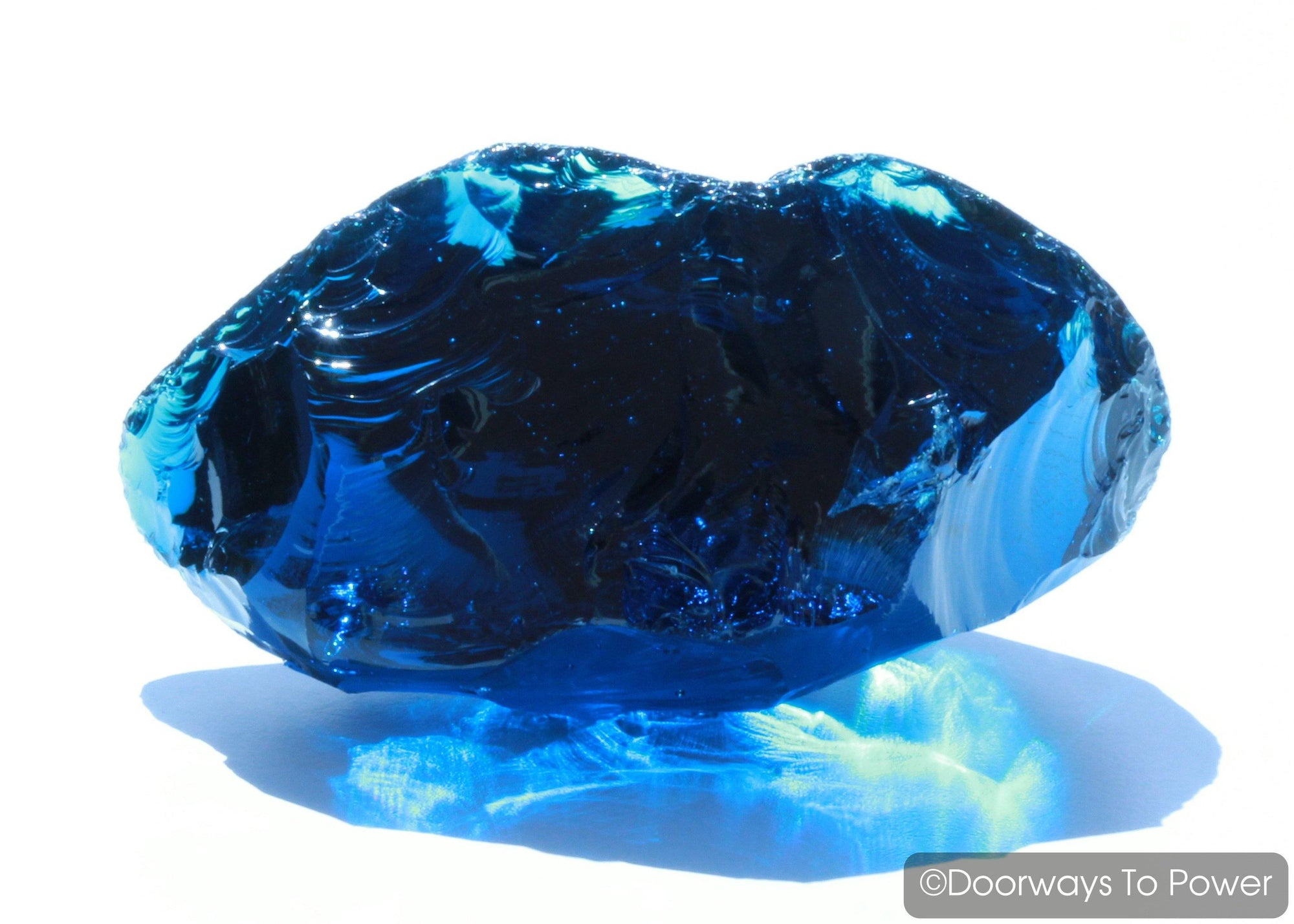 Electric Blue Atlantean Monatomic Andara Crystal 'Pleiadian Emissaries of the Light'