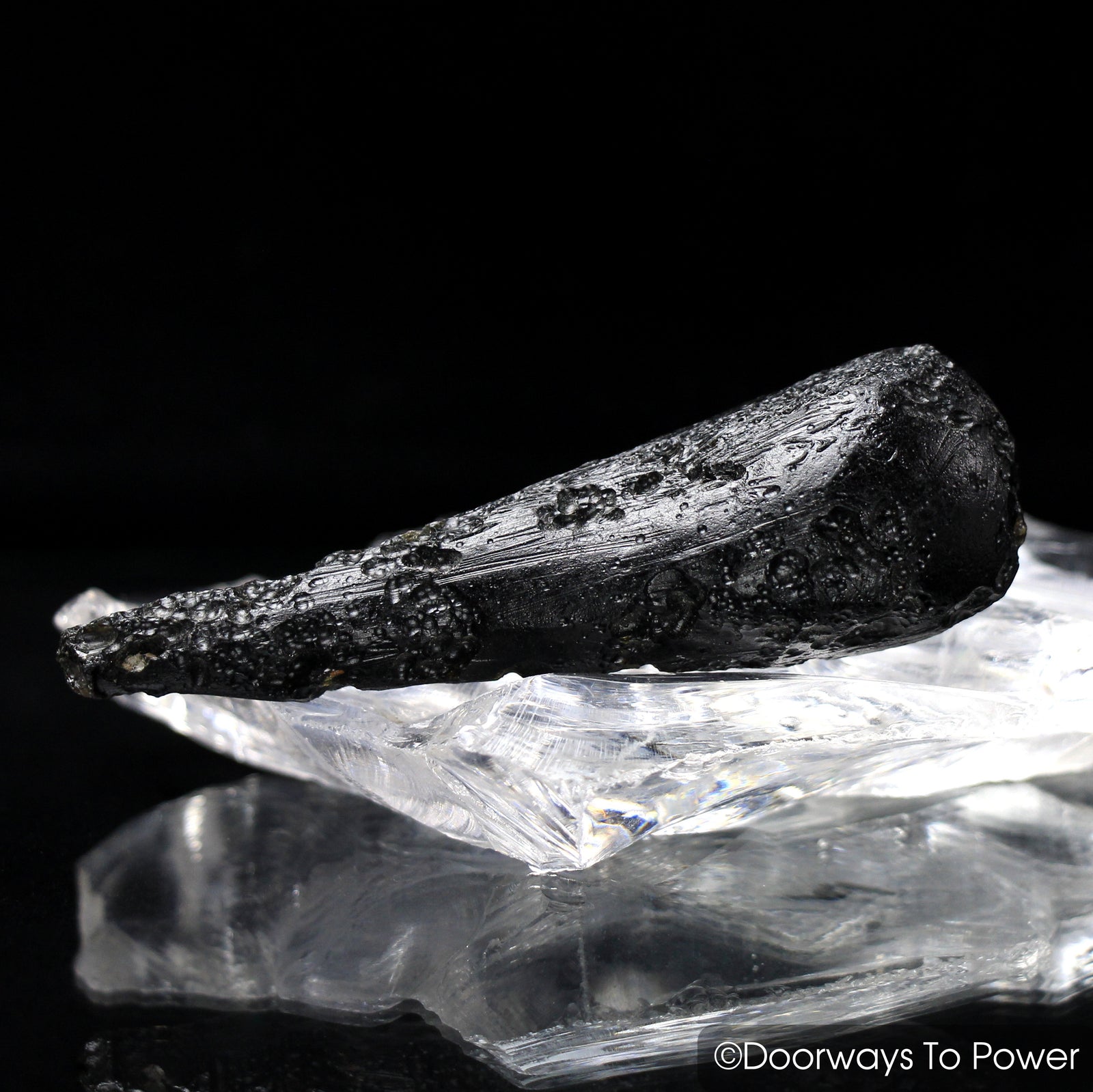 Tibetan Tektite Specimen Rare Synergy 12 Stone