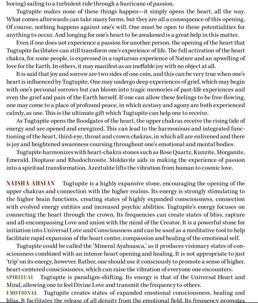 Tugtupite Metaphysical Properties