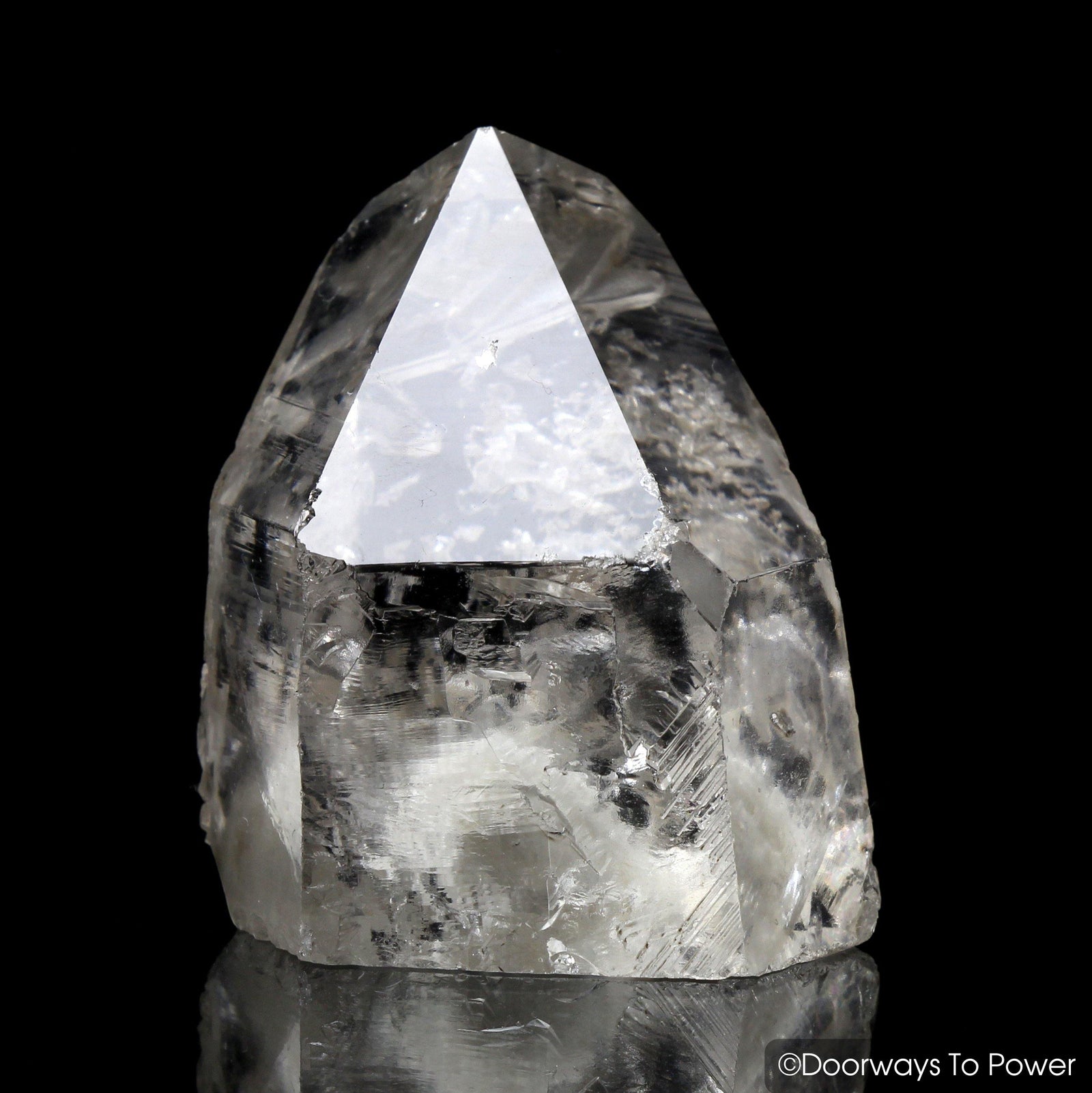 Lemurian Manifestation Quartz Crystal Point 