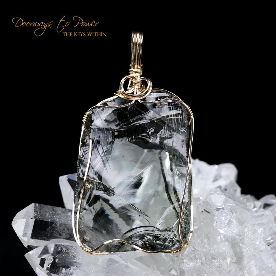 The MATRIX Andara Crystal Pendant 'Believe the Unbelievable'