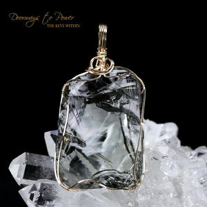 The MATRIX Andara Crystal Pendant 'Believe the Unbelievable'