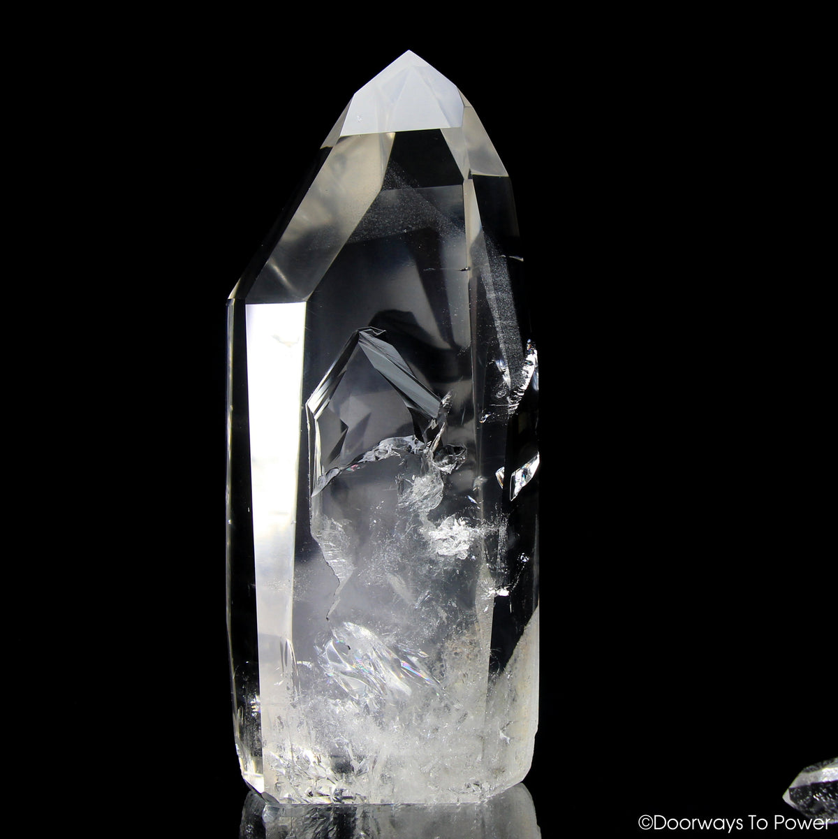 John of God Quartz Phantom Record Keeper Casa Crystal