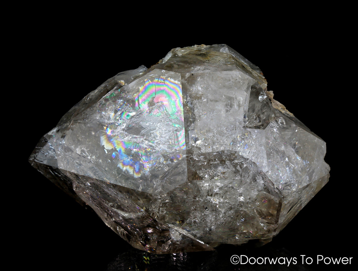 Herkimer Diamond DT Devic Temple Master Record Keeper Crystal 'Portal Access'