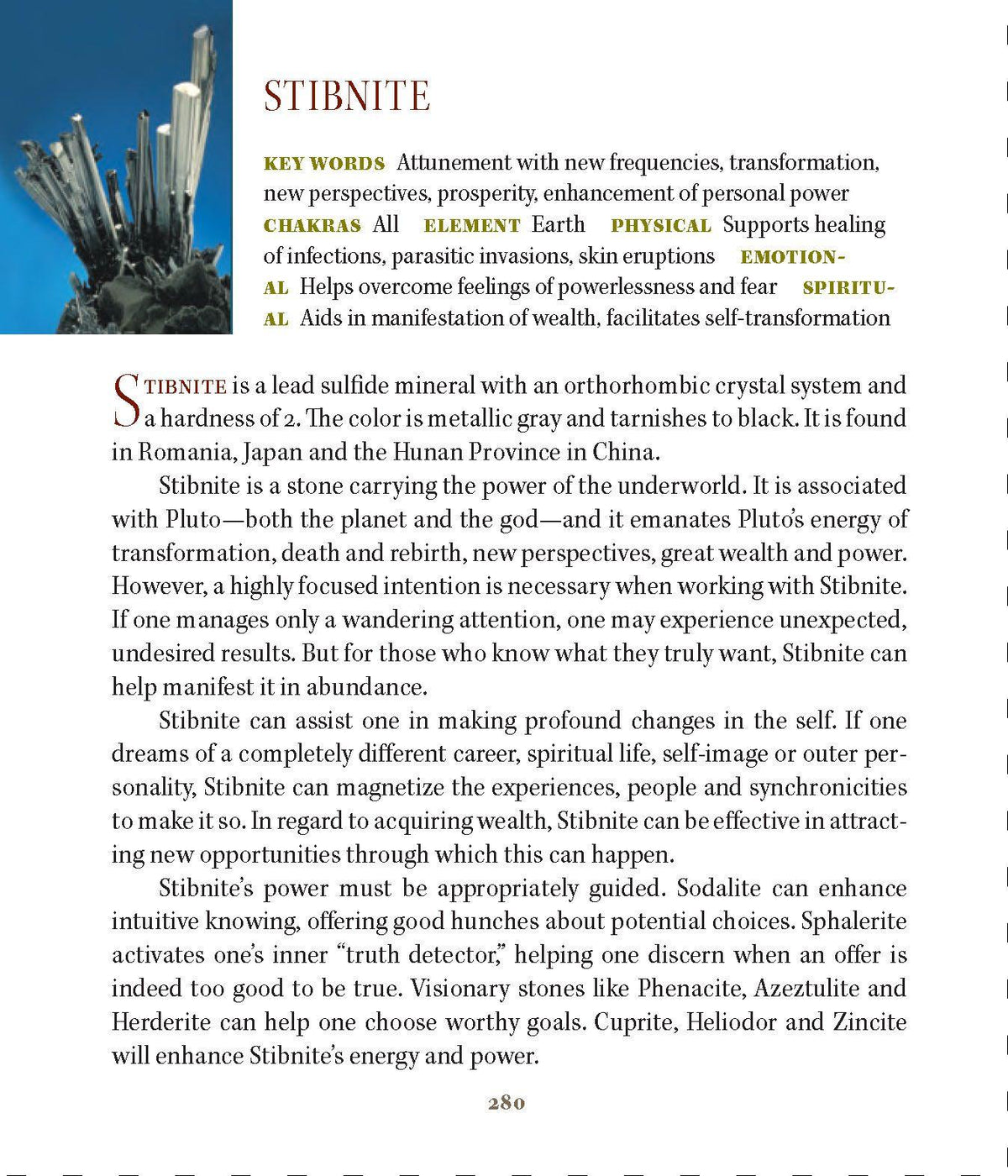 Stibnite Specimen 'VOYAGER'