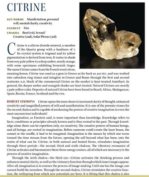 Citrine Quartz Crystal Properties
