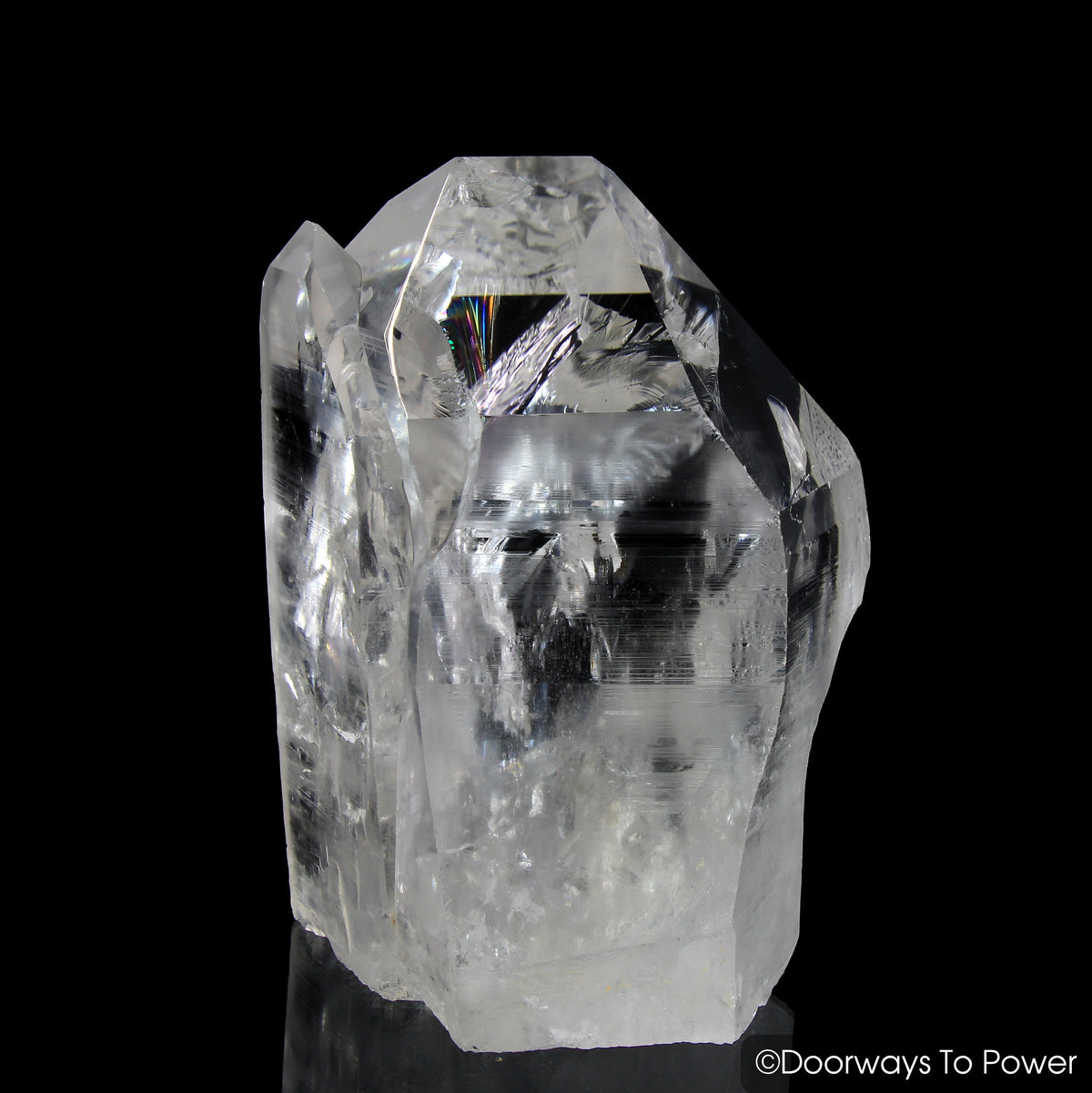 Lemurian Seed Pleiadian Starbrary Tantric Twin Record Keeper Crystal Point 'Museum Quality'