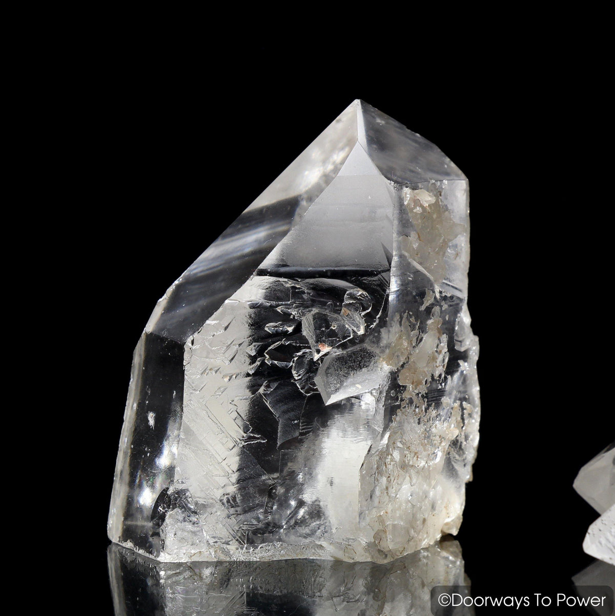 Lemurian Manifestation Quartz Crystal Point 