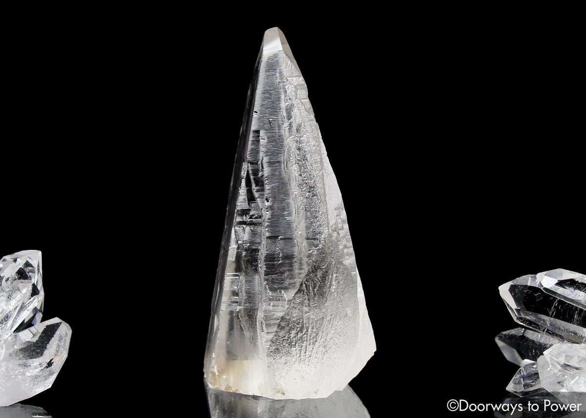 Lemurian Quartz Crystal 'Light Language 9D Energy Gateway'