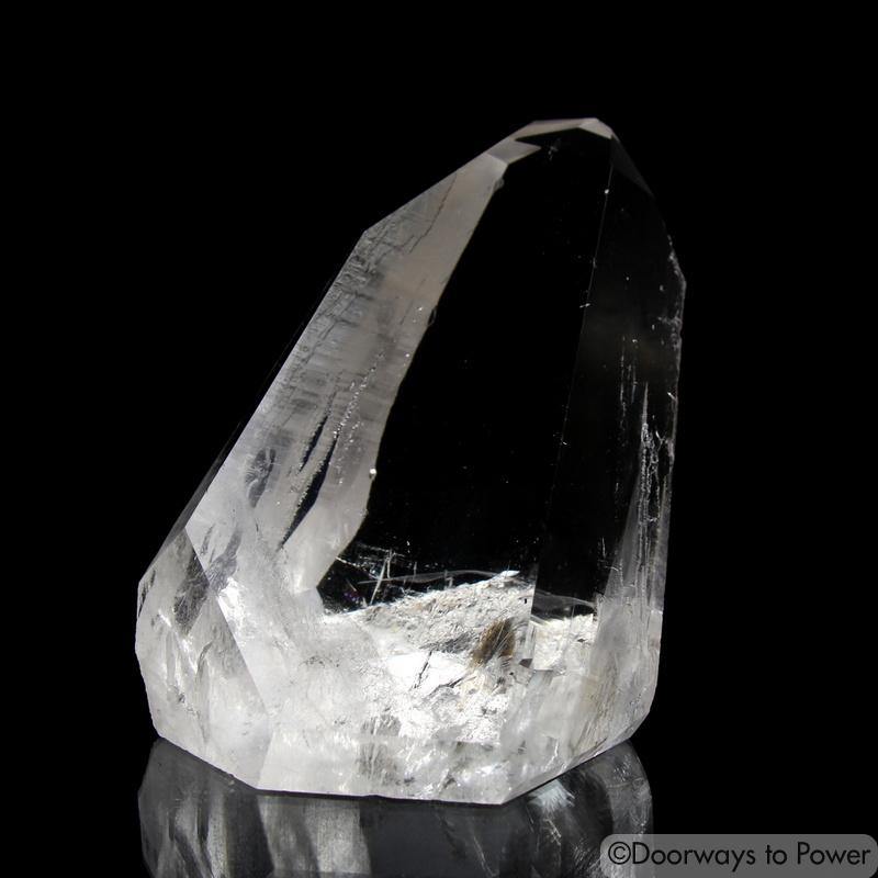 Lemurian Quartz Crystal Lightbrary 'Light Language' 9D Energy Gateway