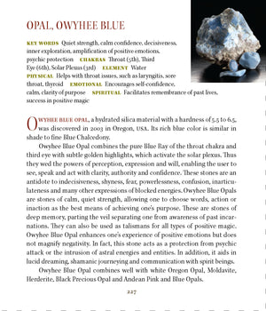 Owyhee Blue Opal Meanings Metaphysical Properties