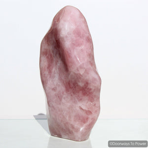 Rose Quartz Free Form Crystal 'Awakened Heart' 48 lbs Blessed & Energized