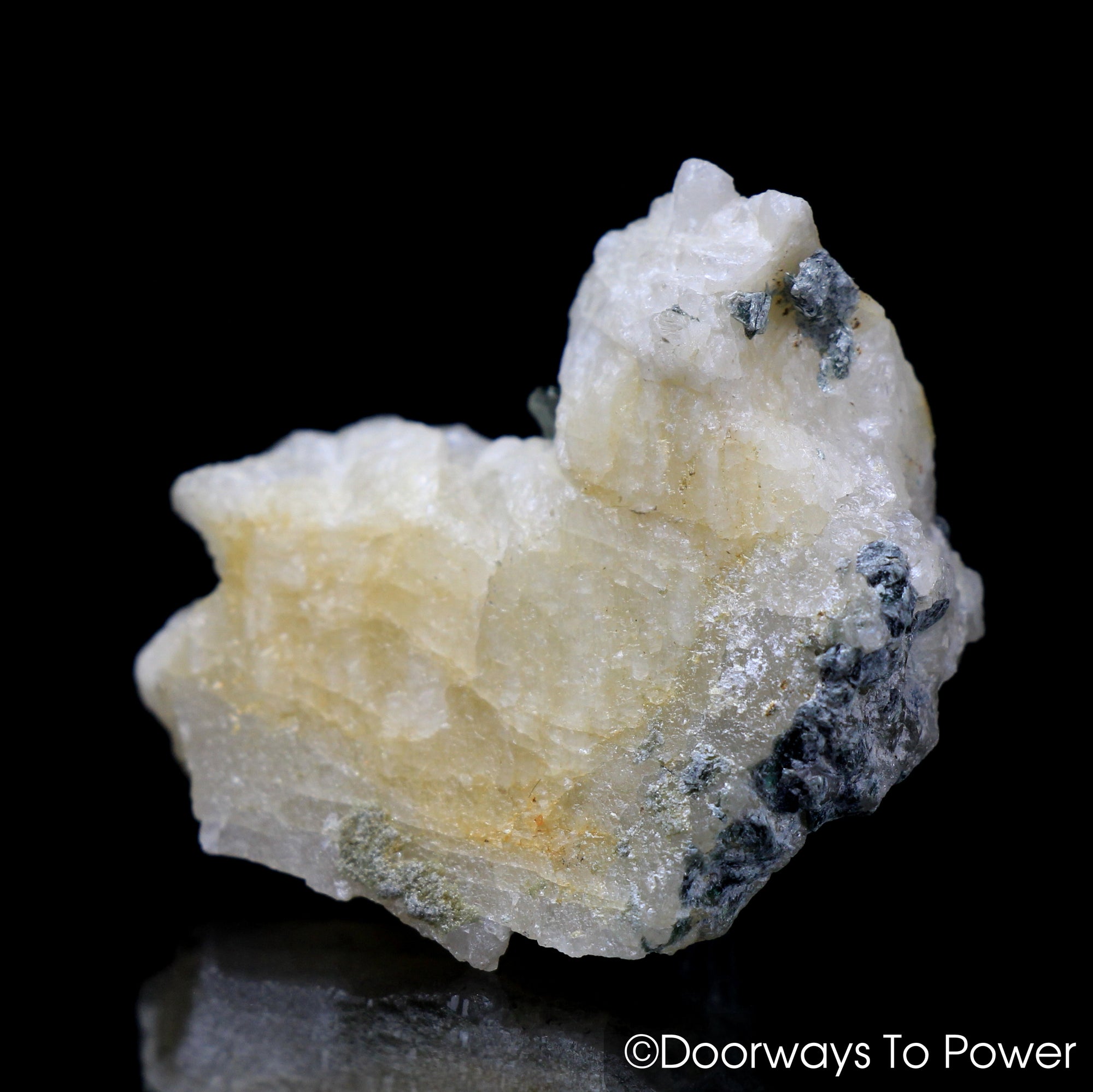 Russian Phenacite Crystal Heart Specimen