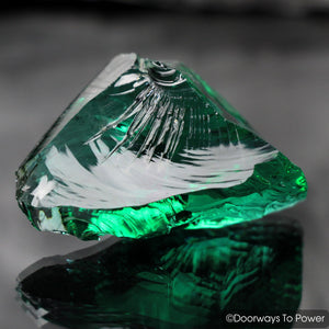 Emerald Green Monatomic Andara Crystal Thoth the Atlantean