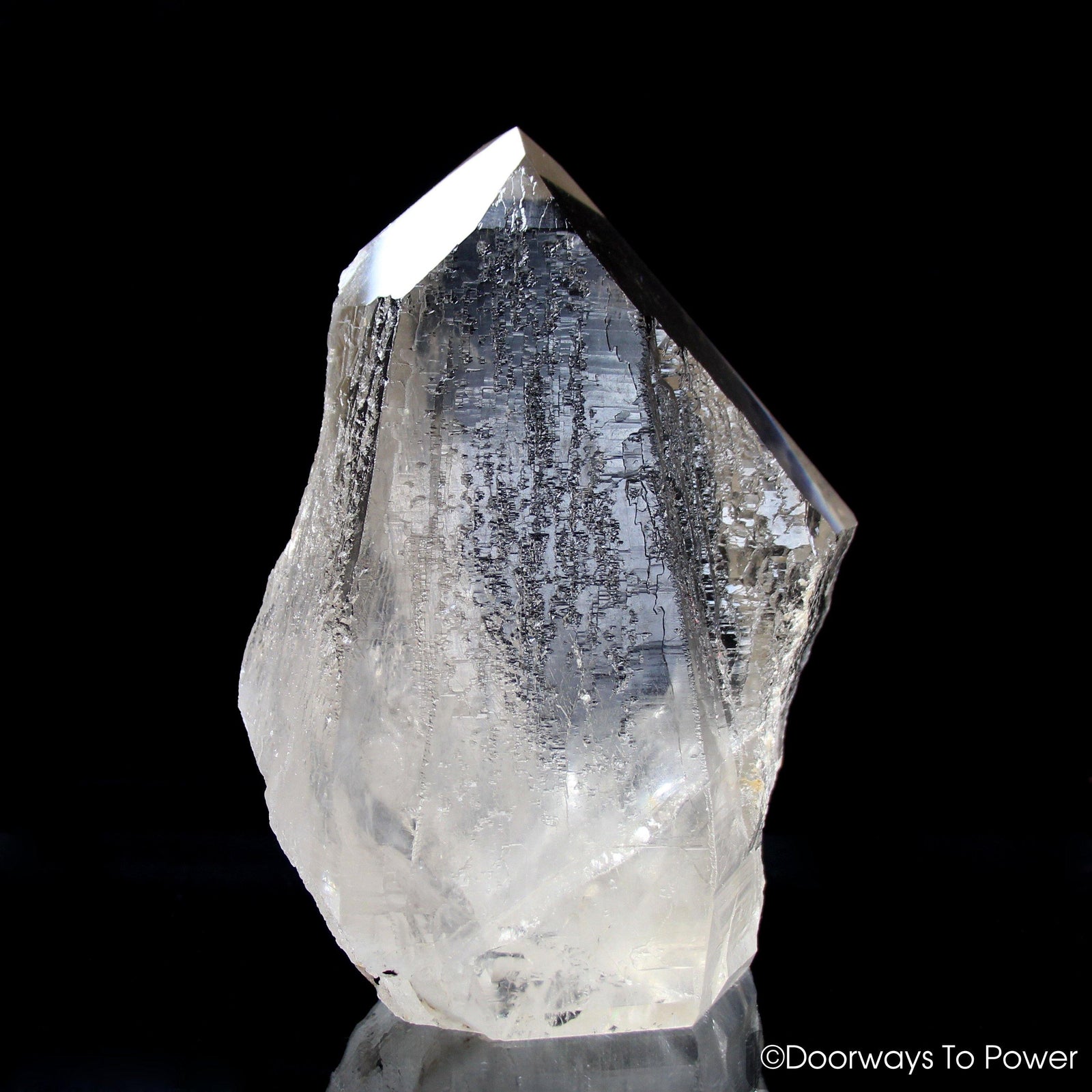 Lemurian Crystal 'Light Language Royalty' 9D Energy Gateway' 