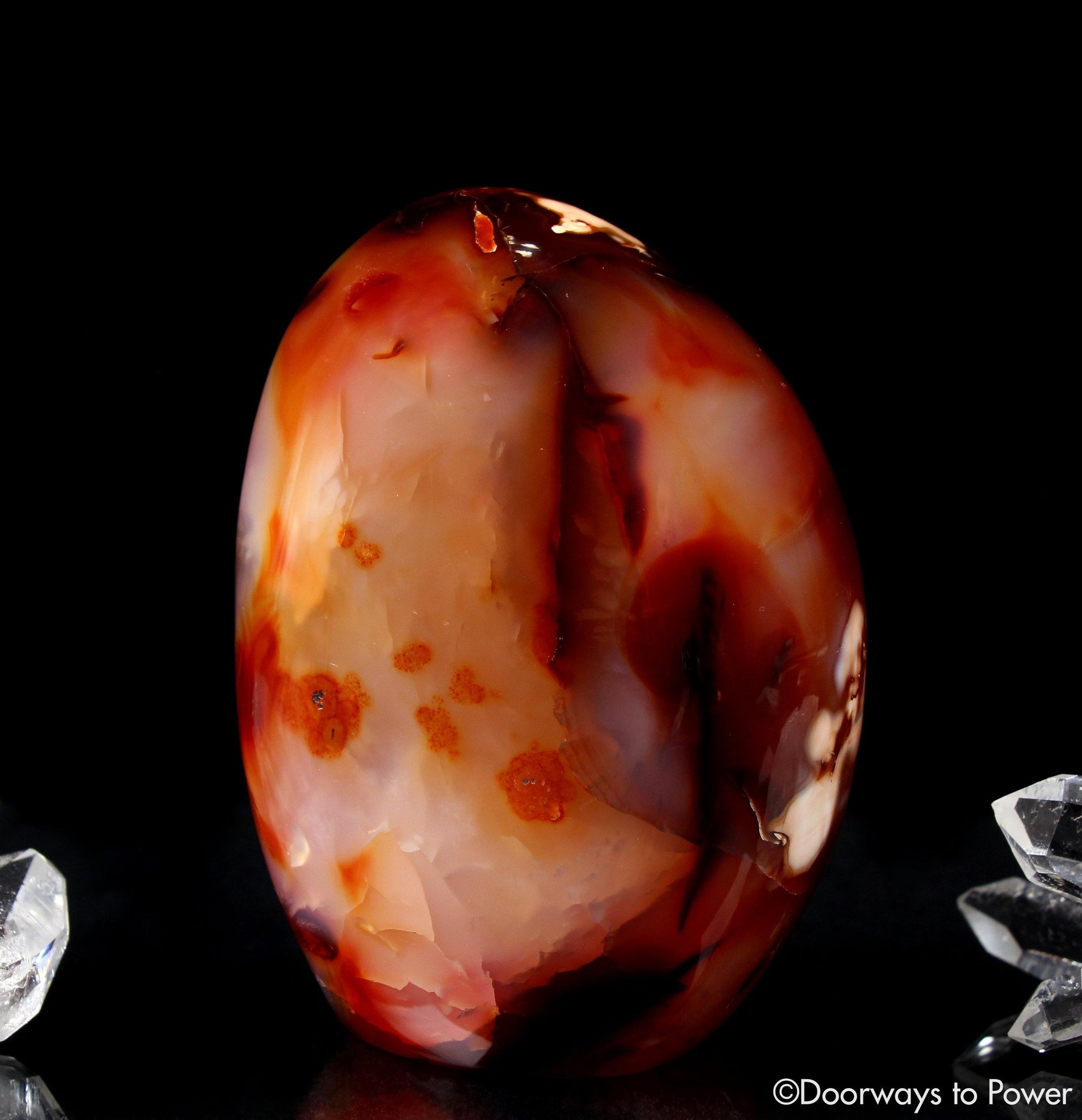 Carnelian Crystal Altar Stone 'Vitality & Energy'