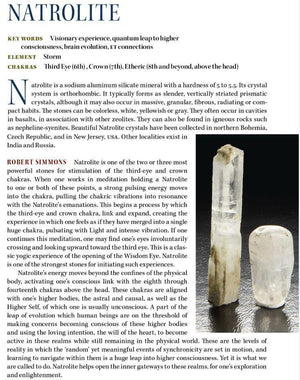 Natrolite Crystal Properties