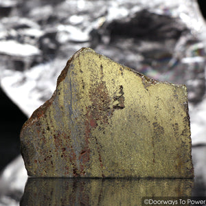 Healers Gold Crystal Polished Slice 